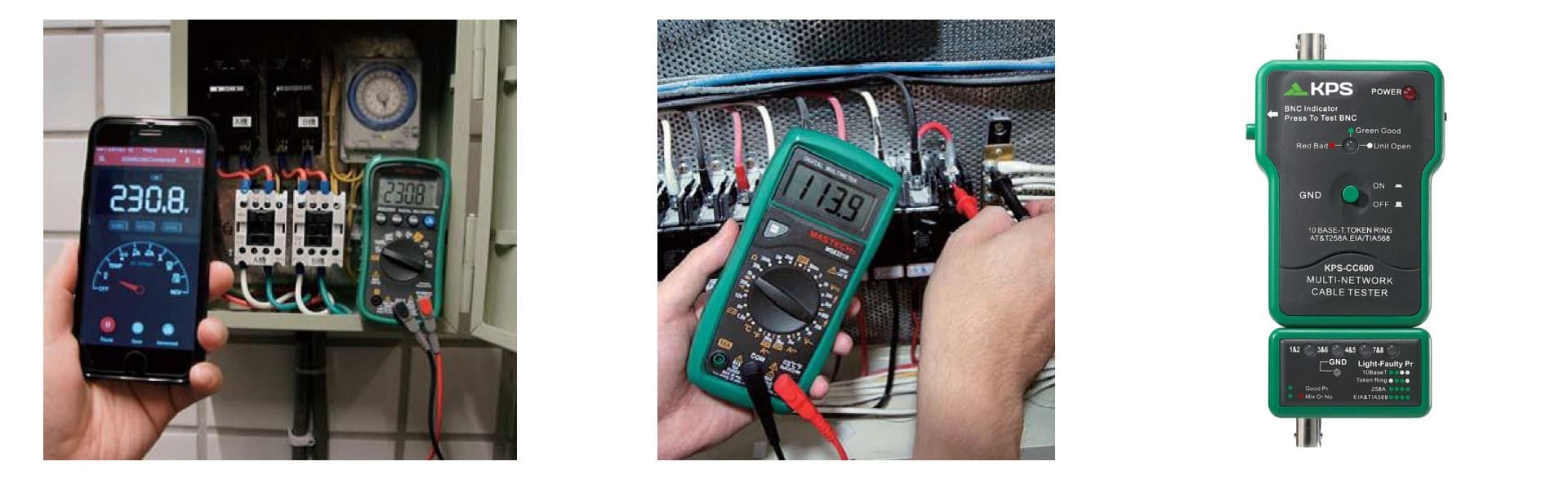 Comprobador de Cables de Red RJ45 - Impo Audio